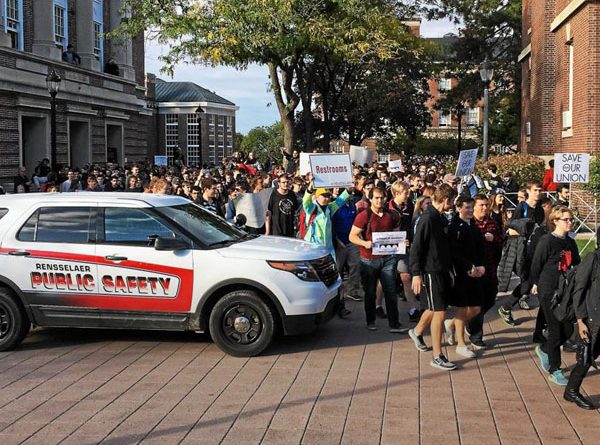 This College Is Charging Students With Trespassing For Holding a Peaceful, On-Campus Protest